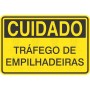 Tráfego de empilhadeiras